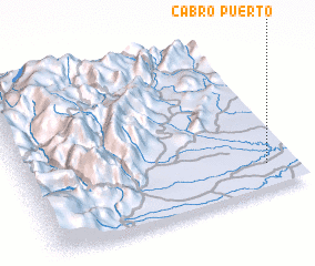 3d view of Puerto Cabro